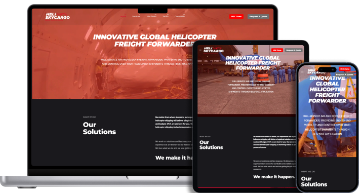 Heli Sky Cargo website