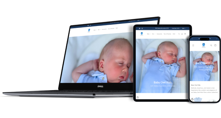 Baby Owl Kids website