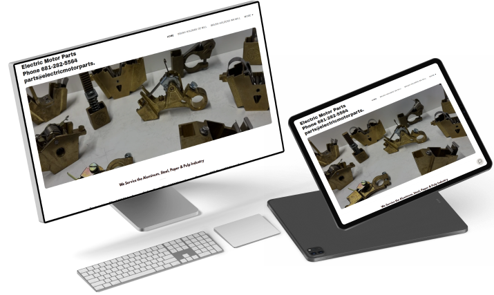 Electric Motor Parts website
