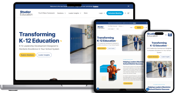 Studer Education website